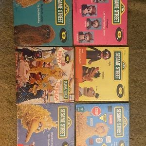 Sesame Street 45 rpm records